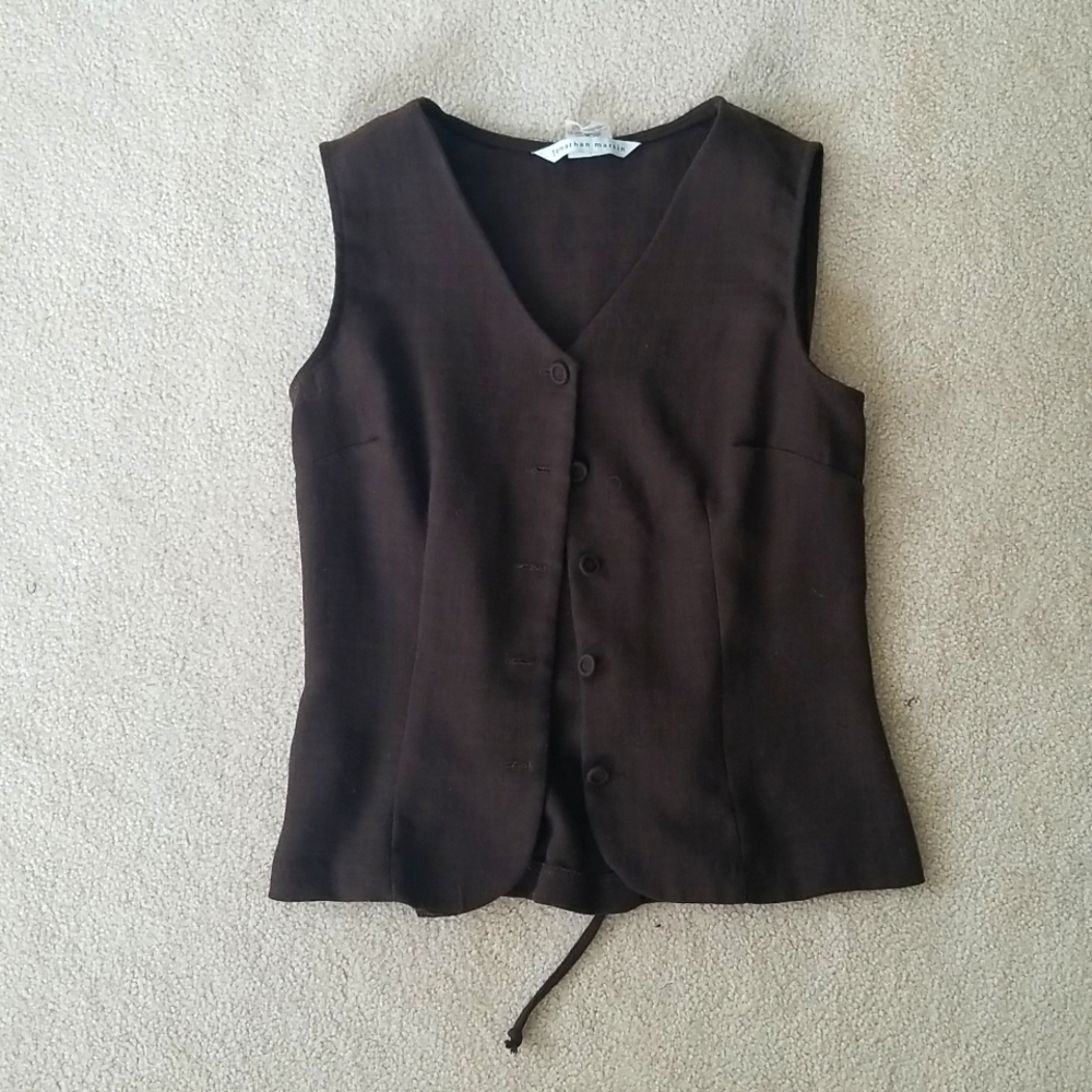 Fancy Brown Jonathan martin Vest